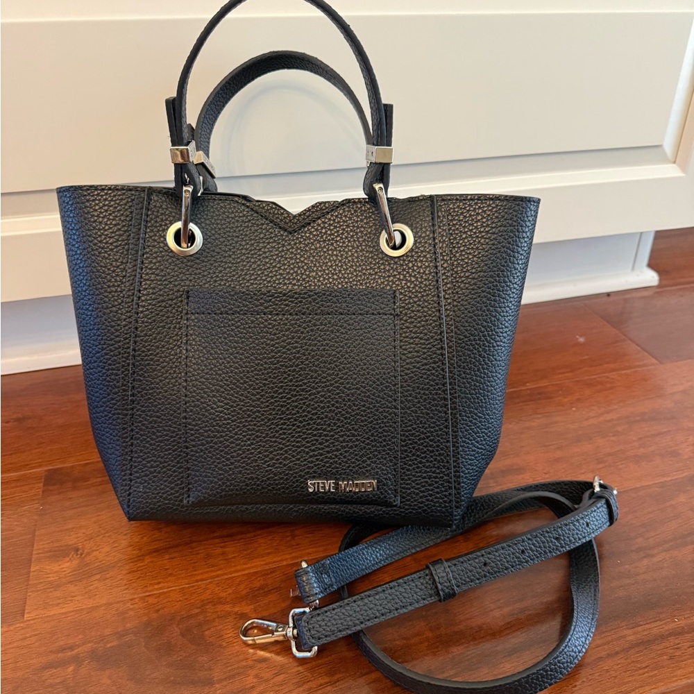 Steve Madden Black Handbag